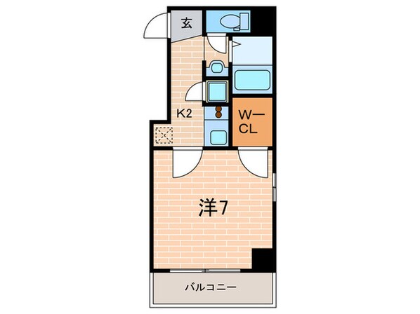 ビガ－ポリス１３３宝塚の物件間取画像